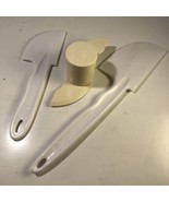 Cuisinart FP-749TX Plastic Dough Blade Replacement for DLC-10 w/ Spatulas - £7.77 GBP