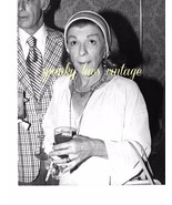 80s Vtg Celebrity Photo Black White Nancy Walker comedian smoking picture - $19.78