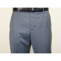 Men Suit BERLUSCONI Turkey 100% Italian Wool Super 180's 3pc Vested #Ber4 Navy image 12