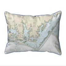 Betsy Drake Beaufort Inlet and Part of Core Sound, NC Nautical Map Extra Large - $79.19