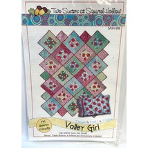 Sisters at Squirrel Hollow Fat Quarter Valley Girl Lap or Twin Blanket - £7.07 GBP