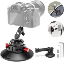 6&quot; 15.2cm Camera Suction Cup Mount with Ball Head Magic Arm Metal Suction Cup Mo - £85.35 GBP