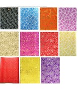 1 Pcs Embroidered African Headtie Sego Gele 2.5 Yards X 18&quot;  #1- Choose ... - $25.99+