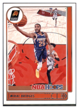 2021 Hoops Mikal Bridges Phoenix Suns #16 Basketball card   BMB1B - $1.83