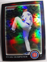 2010 Bowman Chrome #27 Ryan Dempster Chicago Cubs Refractor Baseball Card - £0.78 GBP