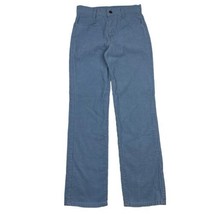 Vintage Levis Pants 26x28 Slim Blue Corduroy 719 Student American White ... - £19.06 GBP