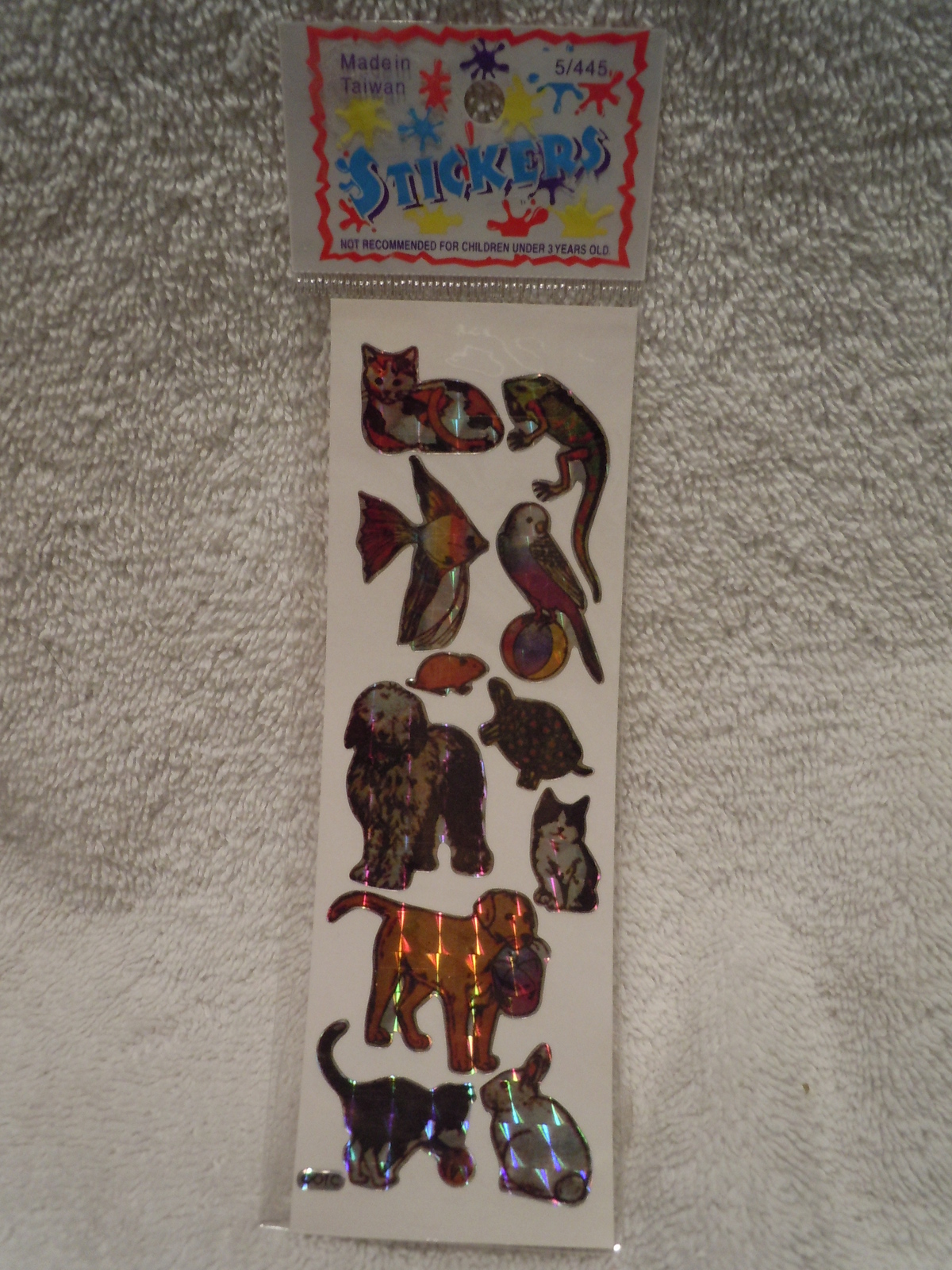 Animal Holographic Stickers New  - $1.50