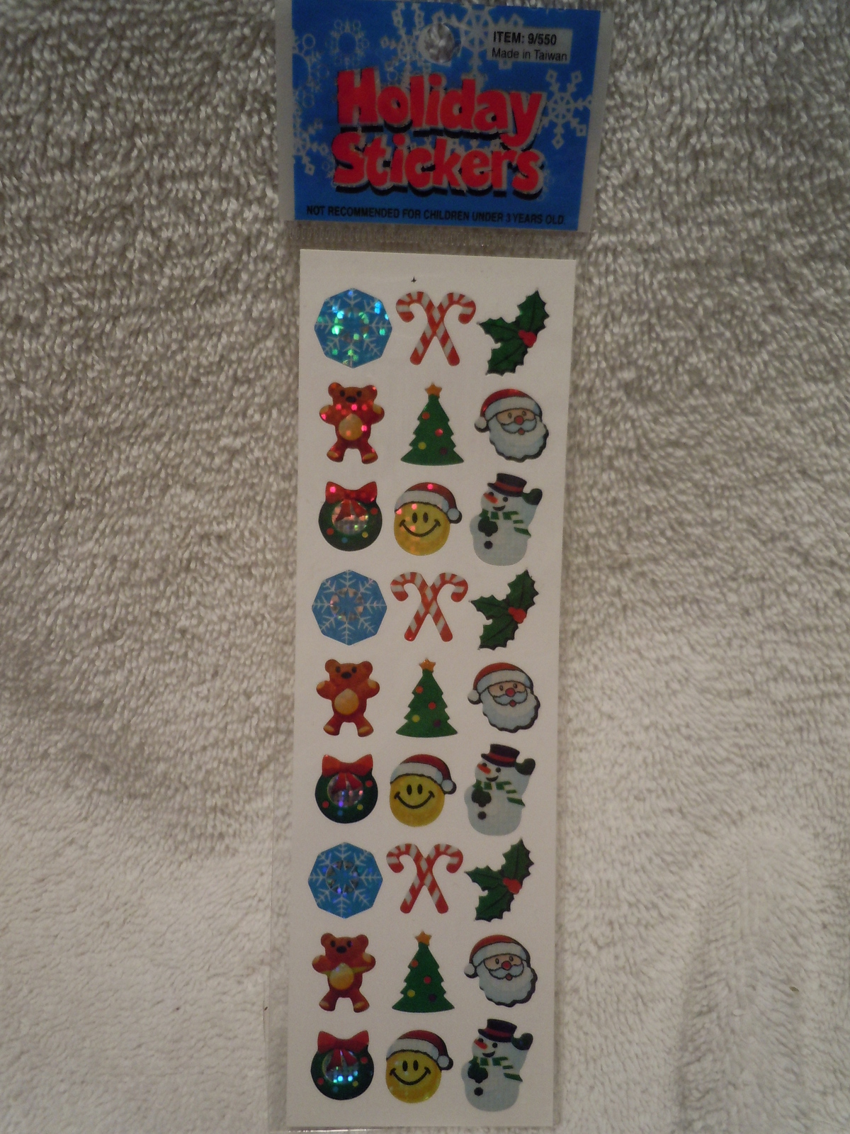 Holigraphic Holiday Stickers New - $1.50