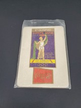 Vintage 1932 Olympics Coca Cola Coaster. Unopened. Gorgeous condition. - £11.19 GBP