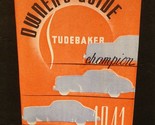 1941 Studebaker Champion Owners Guide Manual 1974 Seebach Reprint - $44.99