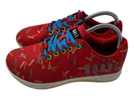 NOBULL Cheat Meal Trainers Men 6 Women 7.5 Red Blue Yellow - $91.04 CAD
