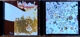 LOT OF 2 Led Zeppelin CDS  [1994], II &amp; III  [Atlantic] - £11.73 GBP