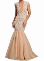 Jovani cap sleeve mermaid gown size 4 - $599.83 CAD