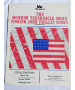 VTG 1974 BBI Mormon Tabernacle Choir Sheet Music song kit &amp; Vinyl - £19.78 GBP