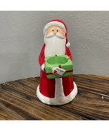 The White Barn Candle Co. Tea Candle Santa, 8&quot; Tall - £25.50 GBP