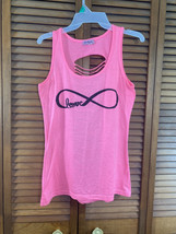 Hot pink tank top size small - $11.88