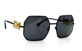 New Versace VE2248 126187 Matte Black Dark Grey Authentic Sunglasses - £199.47 GBP