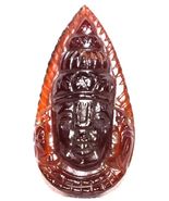 Tirupati Balaji - Venkateshwara in Natural Gomed Gemstone - $123.75