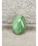 Small Green Egg Natural Sparkling Crystal Polished Mineral Stone 1.25&quot; - $7.98