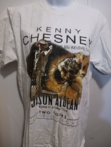 Kenny Chesney Jason Aldean Two Tours One Big Night 2015 Concert T Shirt Size M - £19.39 GBP