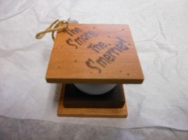 Hallmark &quot;The S&#39;more The S&#39;merrier&quot; 2022 NEW Wood/Resin Ornament - $313.35 MXN