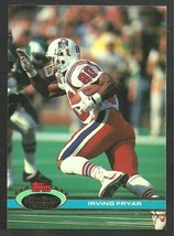 New England Patriots Irving Fryar 1991 Topps Stadium Club Football Card 332 - £0.98 GBP