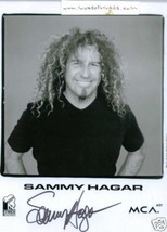 Sammy Hagar Signed Autograph 8x10 Rp Photo Van Halen OU812 Red Rocker - £14.15 GBP