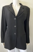 Vintage Giorgio Armani Le Collezioni Black Blazer Jacket SZ 16 READ DESCRPT - £94.88 GBP