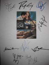 Crazy Stupid Love Signed Film Movie Script X9 Autograph Ryan Gosling Emm... - £15.73 GBP
