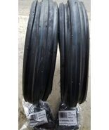 2 - 4.00-8 4P Deestone Tri Rib F-2 TIRES and TUBES DS5106 - $56.00