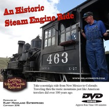 Historic Steam Engine Train Ride of the Old West, Take a Virtual Trip &amp; Relax. - £8.27 GBP