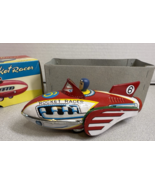 Vintage 1960s Chinese Rocket Racer Metal Friction Toy Unsure if working - €36,59 EUR