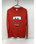 Lighting McQueen Big Face Red T-Shirt Adult Small Unisex - €11,09 EUR