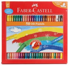 faber castell 50 Oil Pastels with Scratch Tool (free shipping world) - £20.27 GBP