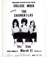 The Shangrilas poster - $3.25