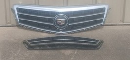 13-14 CADILLAC ATS UPPER &amp; LOWER GRILLES  ASSEMBLY COVER NO SHUTTER GRIL... - $395.01