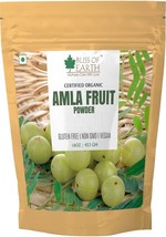 Organic &amp; Natural Amla Powder For Eating &amp; Hair Growth Immunity Booster ... - £15.19 GBP