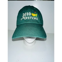 Masters 2010 American Needle Men&#39;s Green Cotton Adjustable Buckle Strap ... - $32.55