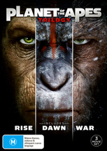 Planet Of The Apes Trilogy DVD | Rise, Dawn &amp; War | Region 4 - £14.39 GBP
