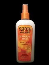 CANTU SHEA BUTTER FOR NATURAL HAIR COIL CALM DETANGLER NO SULFATE PARABE... - £4.86 GBP