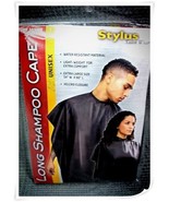 STYLUS SALON WEAR LONG SHAMPOO CAPE UNISEX 54&quot;W x 60&quot; L WATER RESISTANT ... - $6.22 CAD