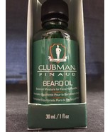 CLUBMAN PINAUS BEARD OIL 1 fl oz Balanced Moisture for Facial Hair &amp; Skin - £4.72 GBP