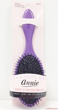 Annie Ionic Cushion Brush Assorted Colors #2155 Fine Bristles 9 3/4"X 3" - £6.38 GBP