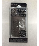 ALMINE KONJAC BODY SPONGE DEEP CLEANSING MADE WITH KONJAC VEGETABLE FIBE... - $7.59