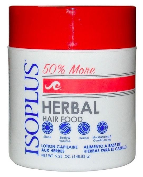 ISOPLUS Food HERBAL HAIR FOOD 5.25 OZ. Shine,  Herbal, Moisturizing - $4.59