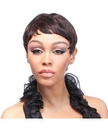 IT&#39;S A WIG 100% HUMAN HAIR WIG &#39;POLLY&#39; SHORT STYLE TAPERED HUMAN HAIR WIG - $618.42 MXN