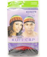 ANNIE UNISEX KUFI CAP ONE SIZE FITS MOST 100% COTTON COLORFUL #4687  8 1... - $2.49