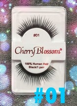 CHERRY BLOSSOM EYELASHES STYLE #01 -100% Human Hair CHOOSE from VERIETY ... - £1.47 GBP+