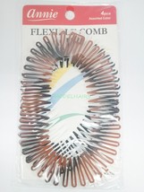 ANNIE FLEXIBLE COMB ASSORTED COLOR 4 PCS #3208 - $73.59 MXN