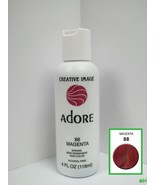 CREATIVE IMAGE ADORE SEMI PERMANENT HAIR COLOR #88 MAGENTA 4oz - $7.59 CAD
